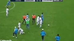 El recogebolas se puso en modo diabólico.