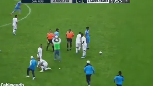 El recogebolas se puso en modo diabólico.