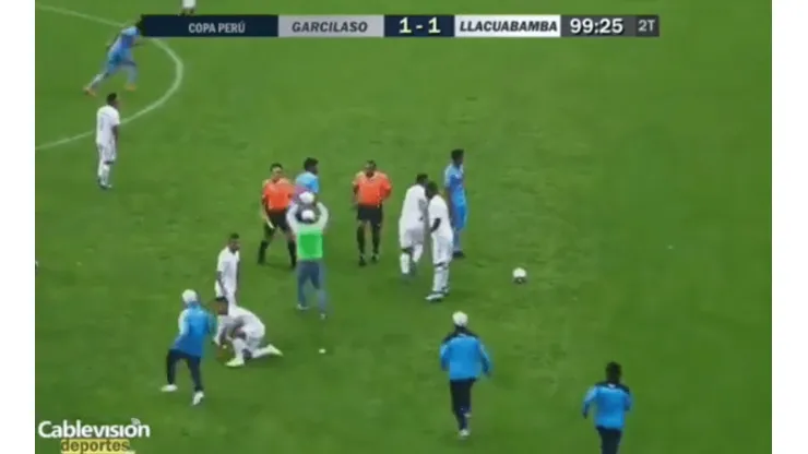 El recogebolas se puso en modo diabólico.