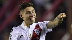 Montiel pasó el día libre en la casa bien riverplatense de su familia