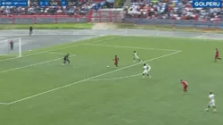 Quintero definió con la parte externa para la U.