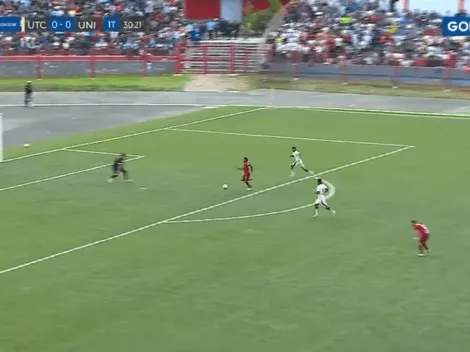 ¡Chiquitín presente! Quintero abrió el marcador para la U en Cajamarca