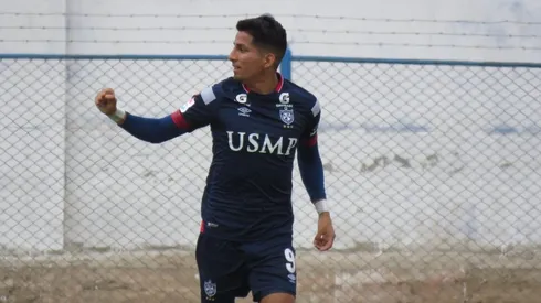 Joffre Escobar hizo un doblete para la San Martín.