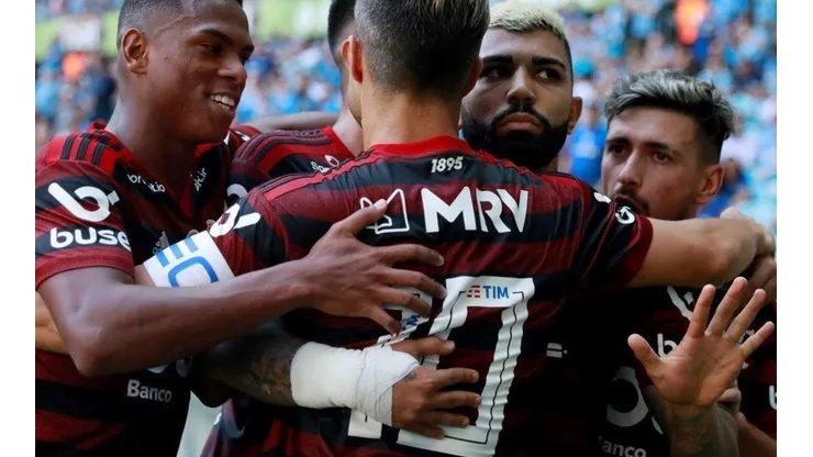 Gabigol le recordó la goleada de la Libertadores a los hinchas de Gremio