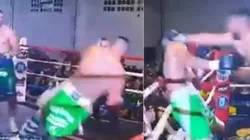 Besito a la lona: terrible castigo a Migliore, que terminó tirando la toalla