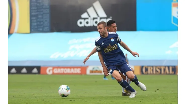 Calcaterra marcó el primero en el Alberto Gallardo.
