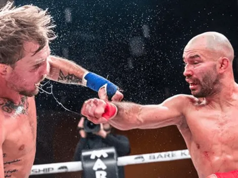 Artem Lobov cae en su revancha ante Jason Knight en Bare Knuckle FC