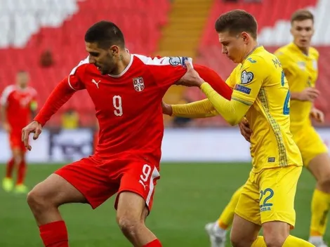 Serbia no pudo con Ucrania y quedó sin chances de llegar a la Eurocopa