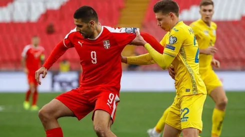 Serbia y Ucrania empataron 2-2.