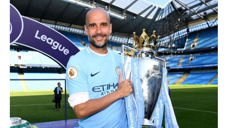 Josep Guardiola en Manchester City.