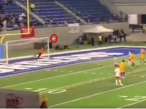 ¡La clavó en el ángulo! Golazo de Lucas Lobos para Tigres en el Clásico de Leyendas