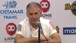 Carlos Queiroz, técnico de la Selección Colombia.