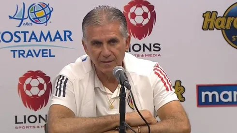 Carlos Queiroz, técnico de la Selección Colombia.