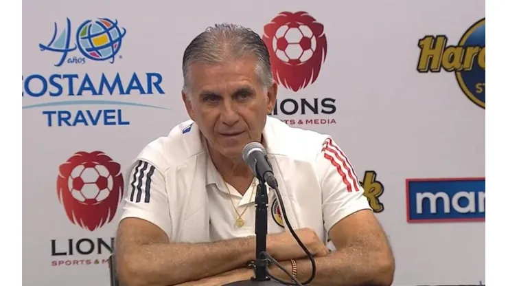 Carlos Queiroz, técnico de la Selección Colombia.