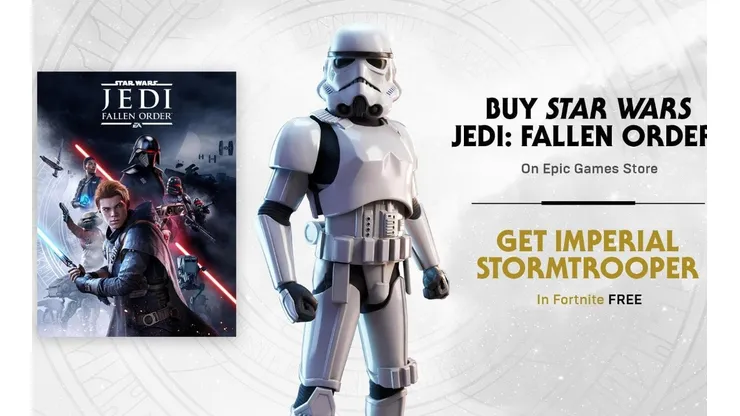 Como recibir la skin Stormtrooper de recompensa gratuita en Fortnite