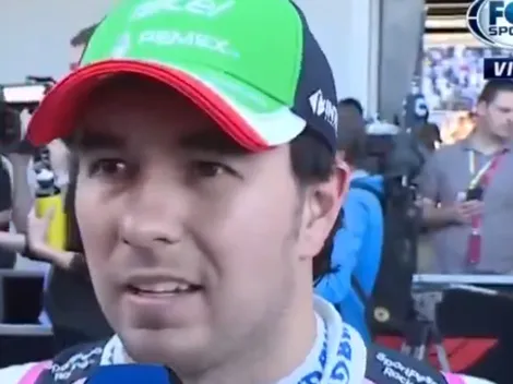 Checo Pérez volvió a protestar por el flojísimo auto que tiene