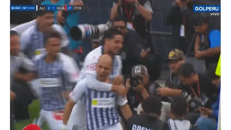 Rodríguez marcó un doblete en Matute.