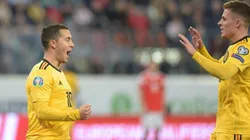 Los Hazard comandaron otra goleada de Bélgica, que goleó a Rusia