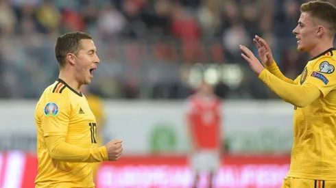 Los Hazard comandaron otra goleada de Bélgica, que goleó a Rusia