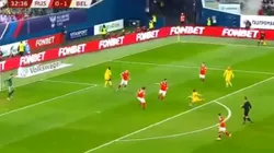 Golazo de Bélgica: Lukaku se la bajó y Hazard le rompió el arco a Rusia