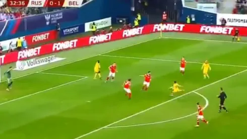 Golazo de Bélgica: Lukaku se la bajó y Hazard le rompió el arco a Rusia