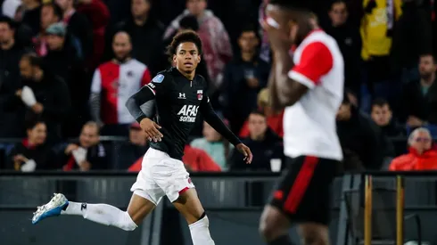 Calvin Stengs, la perla que disfruta AZ Alkmaar.