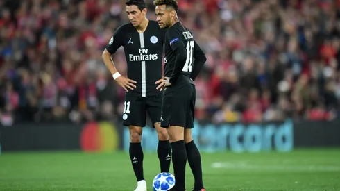 Di María publicó una foto en Instagram y Neymar lo trolleó