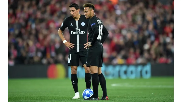 Di María publicó una foto en Instagram y Neymar lo trolleó
