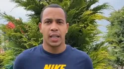 Duro mensaje del delantero.