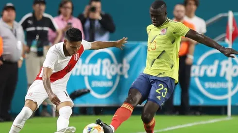 Colombia se lo ganó a Perú en el último minuto de juego