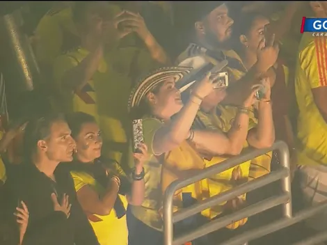 Así se escuchó el himno de Colombia en Miami previo al duelo contra Perú