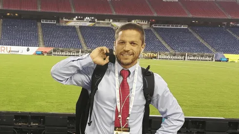 Pedro García acompaña a la Selección de reportero.