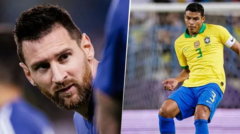 Thiago Silva se descargó contra Messi: "Tenía amenazado al árbitro"