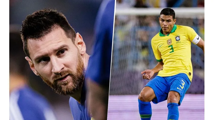 Thiago Silva se descargó contra Messi: "Tenía amenazado al árbitro"