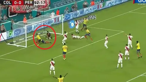 En el minuto de Dios, Dávinson Sánchez, le dio el triunfo a Colombia