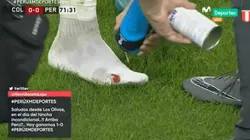 Santamaría jugó los 90' con la Blanquiroja.