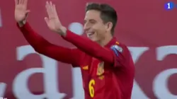 Debutó en la Selección Española ¡y al minuto hizo un gol de pecho!