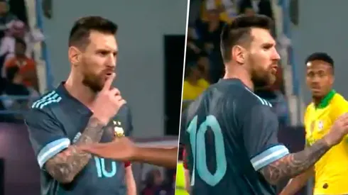 Video: el momento en que Messi mandó a callar en la cara a Tite