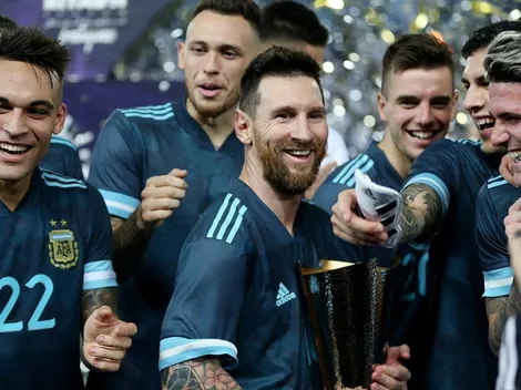 Las 4 fotos que eligió Messi en Instagram tras ganarle a Brasil