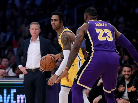 D'Angelo Russell se quiso lucir y LeBron lo humilló en Instagram