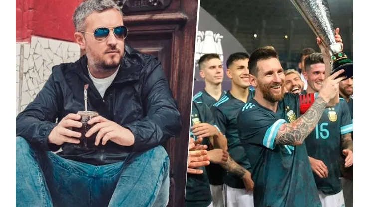 Carroza definió con 3 letras el triunfo de Argentina sobre Brasil: "LTA"