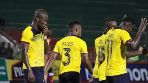Enner Valencia, la figura de la goleada amistosa.