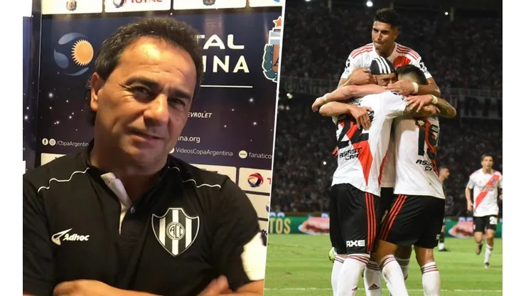Coleoni definió a los jugadores de River como unos "Mini Cooper con técnica"