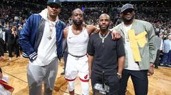 Se volvieron locos: LeBron y Wade explotaron con la firma de Carmelo Anthony