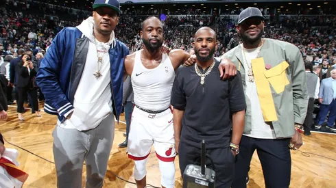 Se volvieron locos: LeBron y Wade explotaron con la firma de Carmelo Anthony
