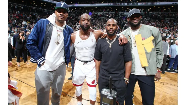Se volvieron locos: LeBron y Wade explotaron con la firma de Carmelo Anthony
