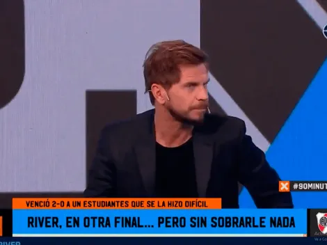 Vignolo: "Si River juega así contra Flamengo, pierde"