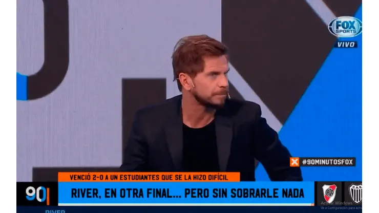 Vignolo: "Si River juega así contra Flamengo, pierde"