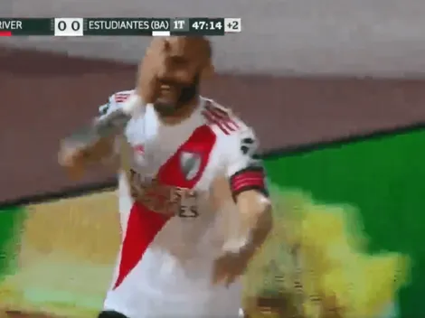 Tuvo que aparecer Pinola para que River le hiciera un gol a Estudiantes de Caseros