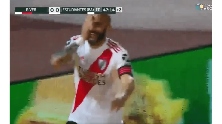Tuvo que aparecer Pinola para que River le hiciera un gol a Estudiantes de Caseros